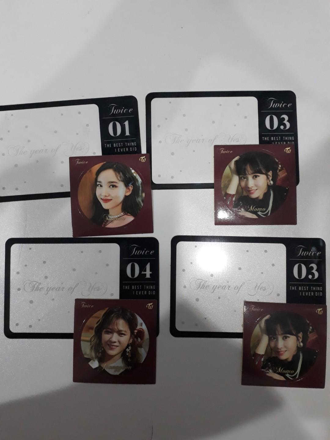 Twice Year Of Yes Sticker And Qr Code Card K Wave On Carousell