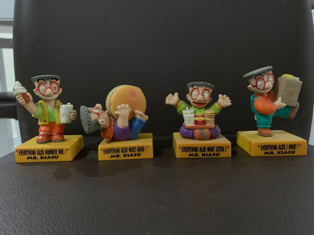 Vintage Limited Edition Mr Kiasu Figurines Collectibles Photo