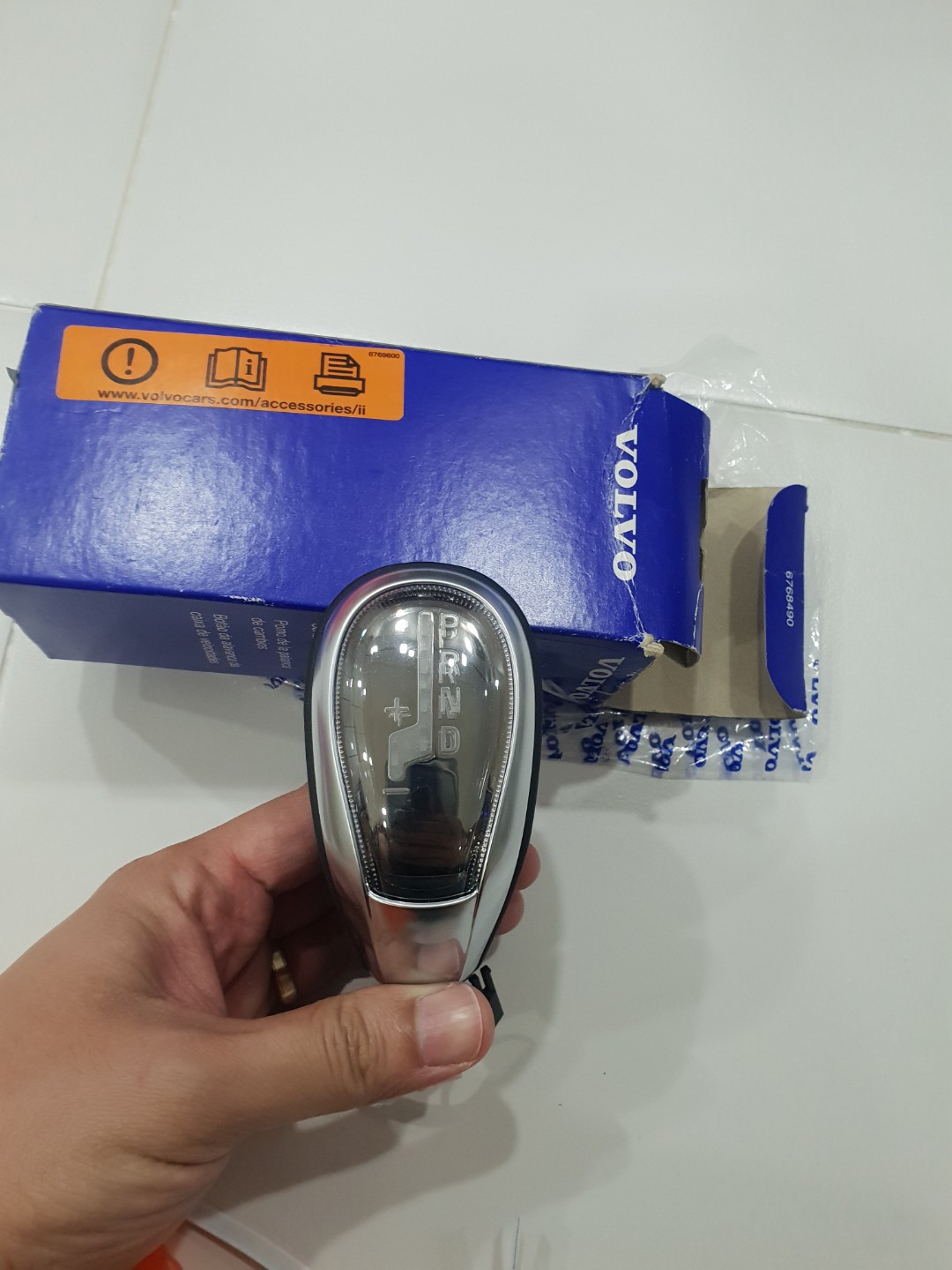 Volvo crystal gear knob for shop sale