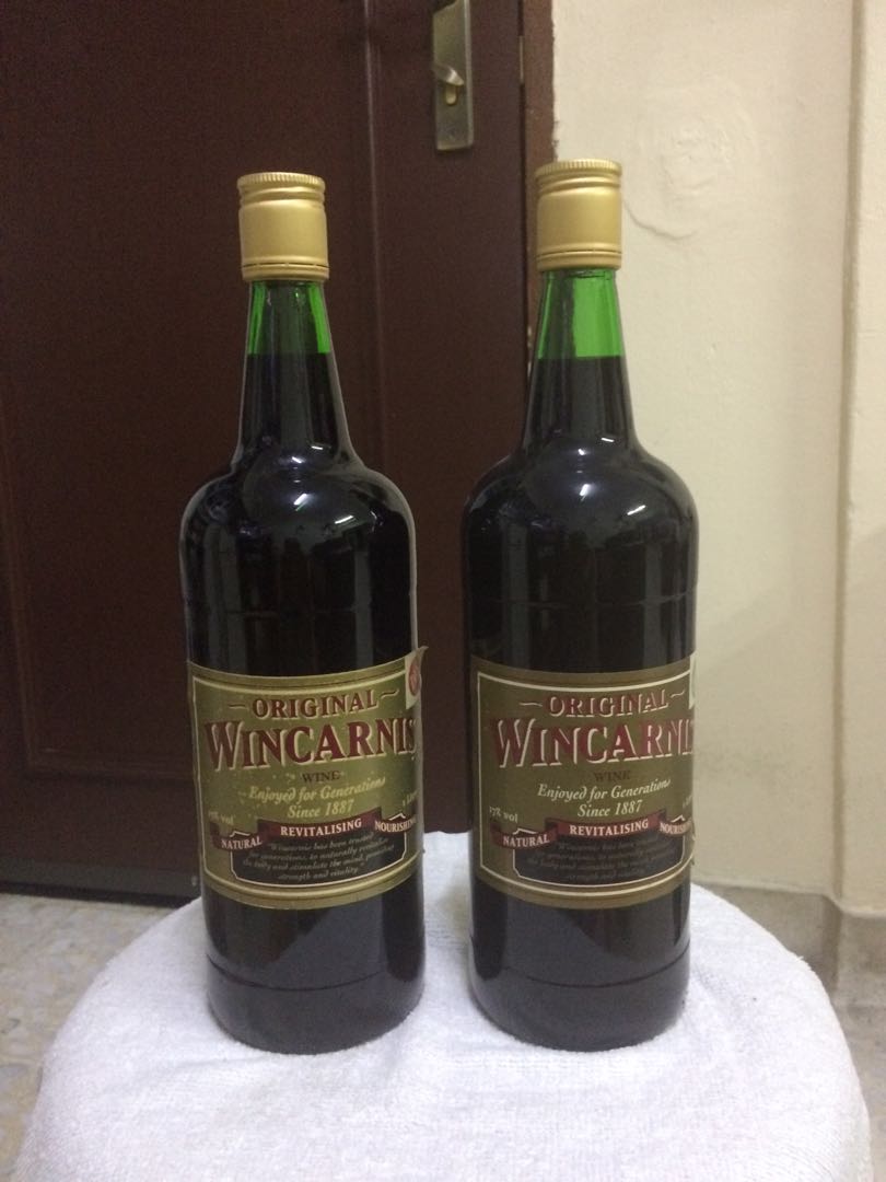 Wincarnis tonic wine 1L, Food & Drinks, Alcoholic Beverages on Carousell