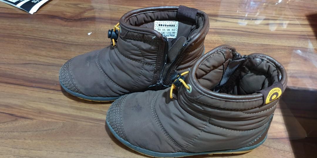 Winter Boots Brown Colour Babies Kids Boys Apparel 4 To 7