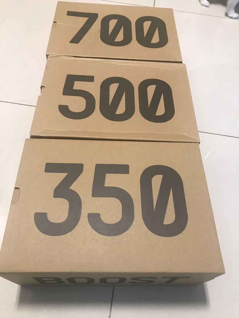 box yeezy 350