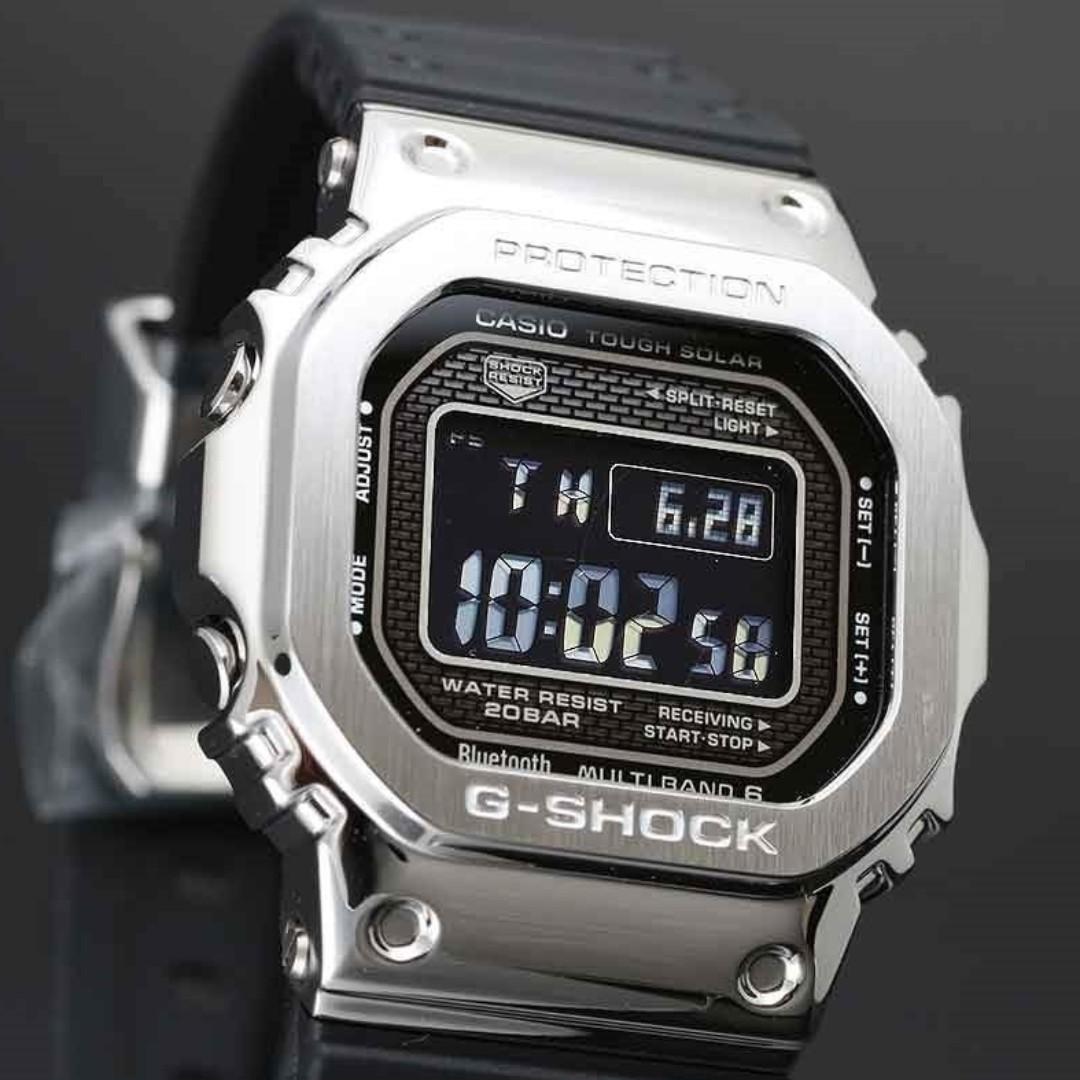佐敦門市現貨100% 全新Casio G-Shock GMW-B5000-1 Bluetooth 5600