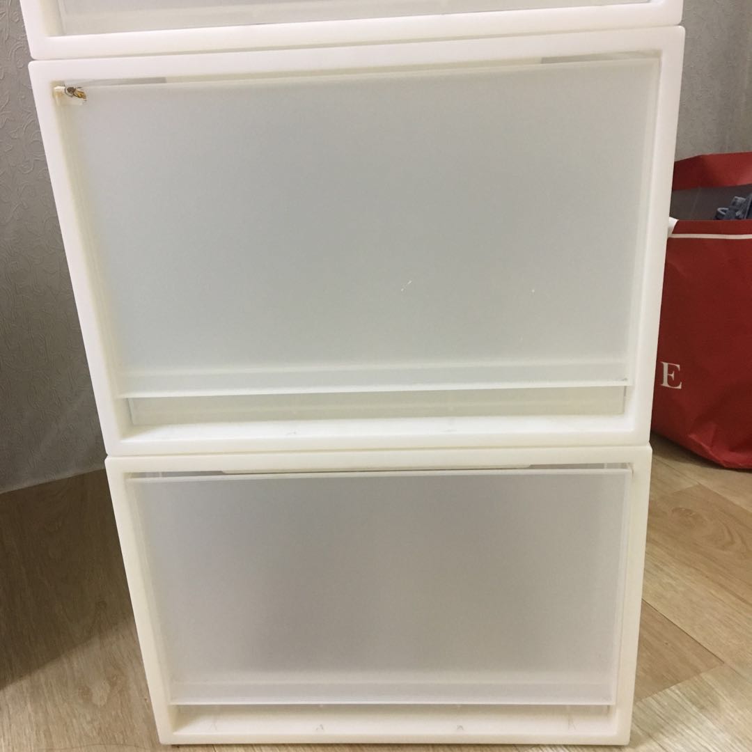 二手 Muji 無印良品 Pp收納盒 高24cm 居家生活 居家收納在旋轉拍賣