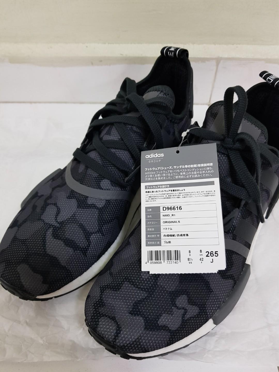 originals nmd r1 black sale