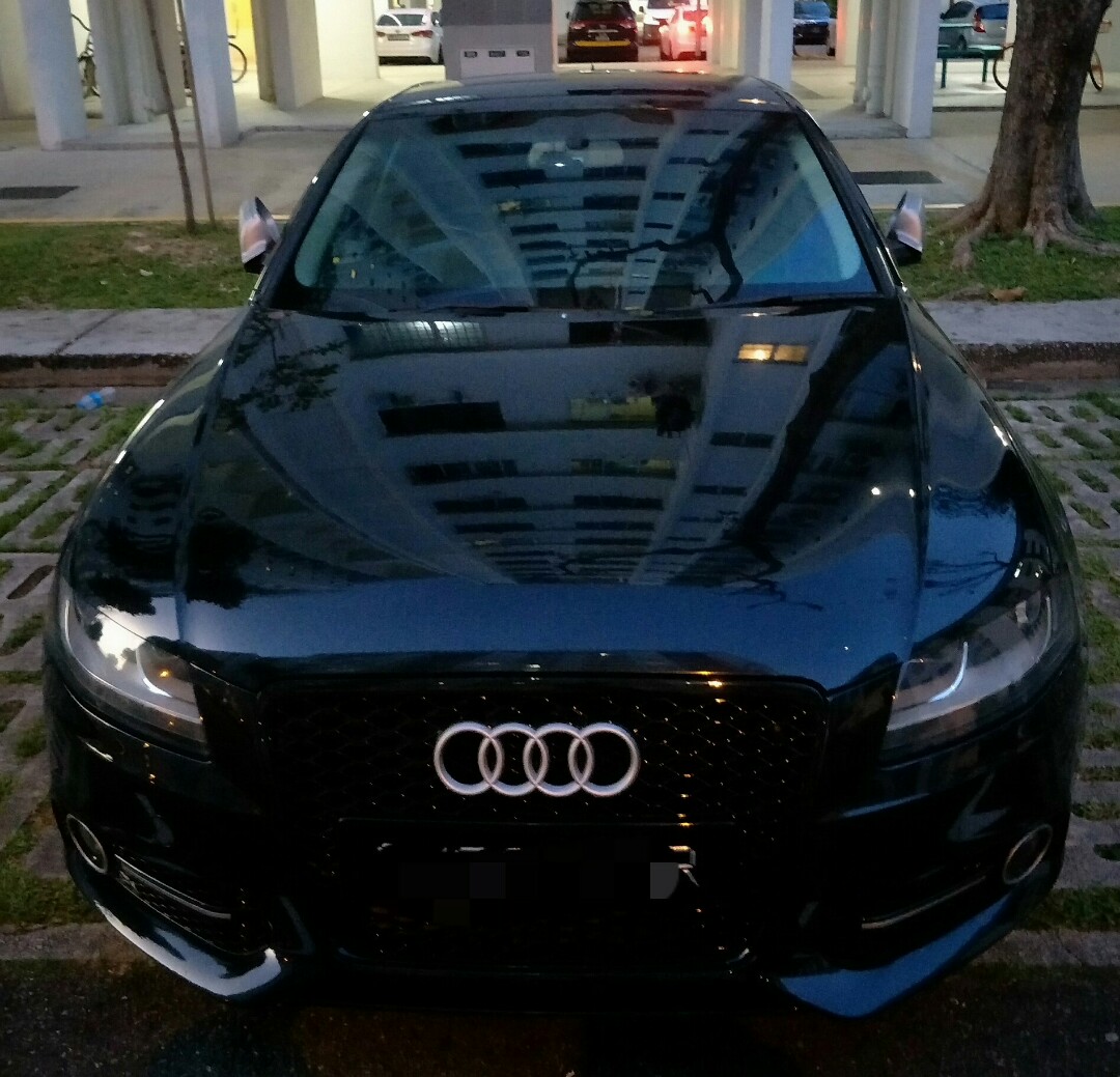 Audi A4 B8 Front Grille And Fog Lamp Grille Car Accessories