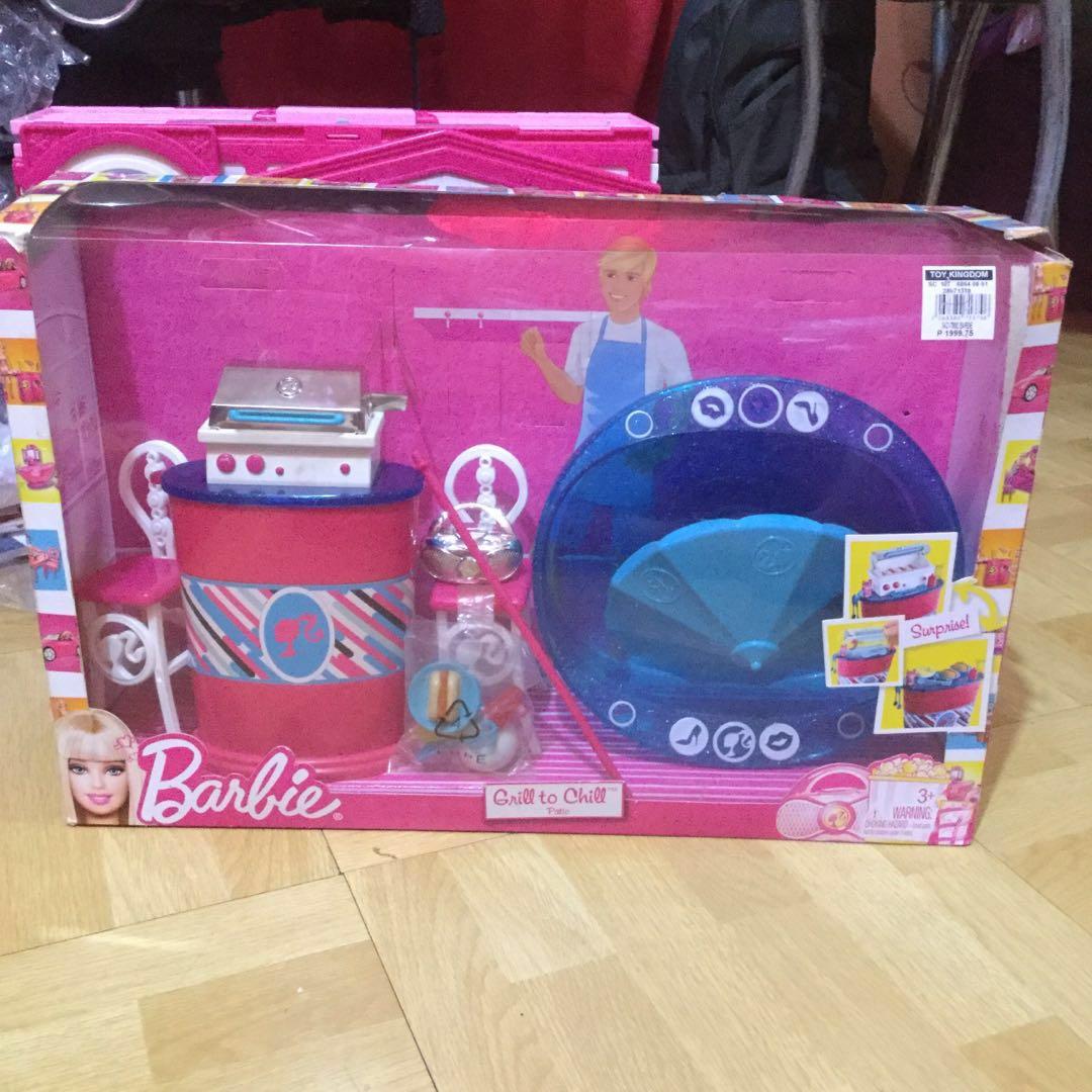 Barbie Doll House & Swimming Pool, Hobbies & Toys, Toys & Games on Carousell