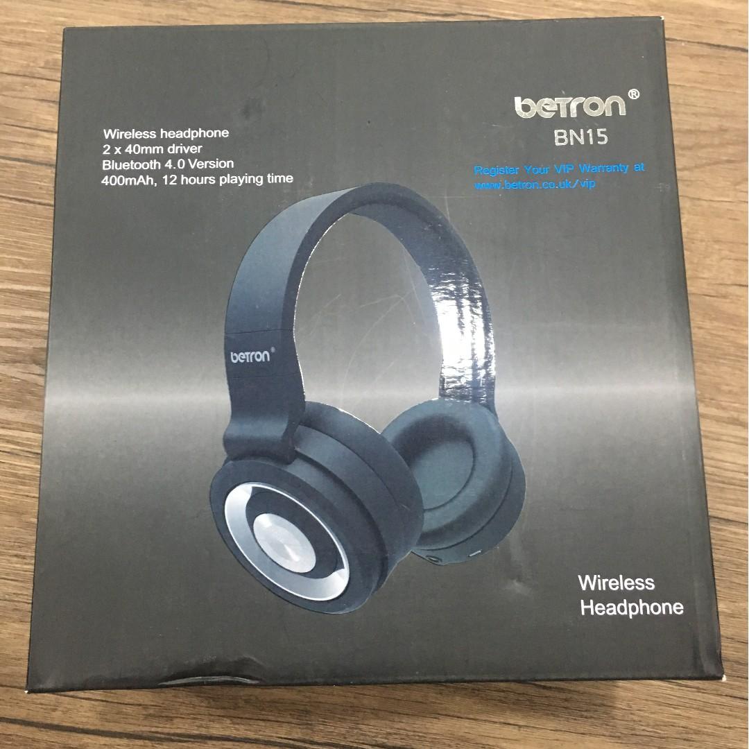 Betron bn15 store wireless headphones