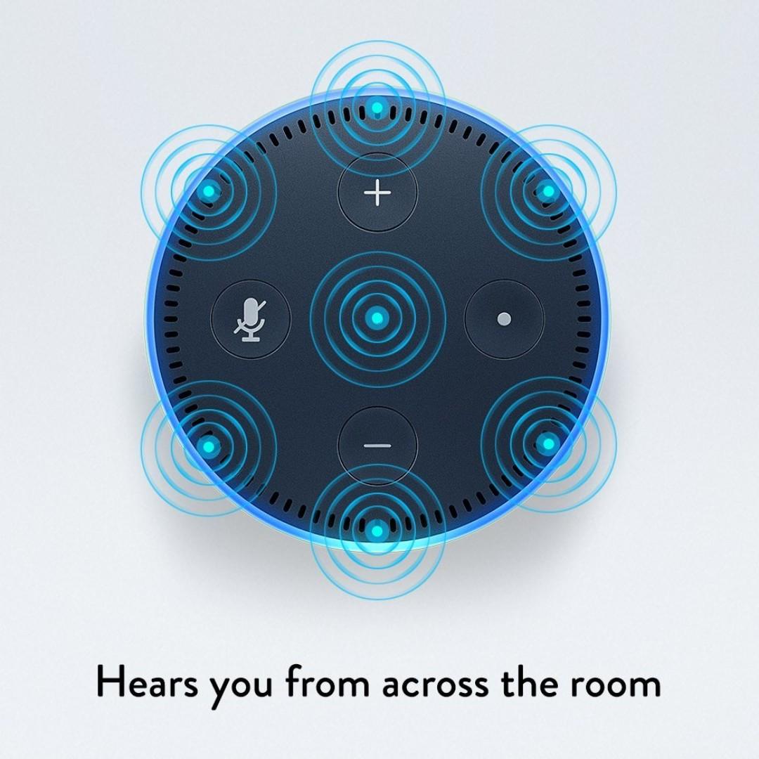 Black echo best sale dot 2nd generation