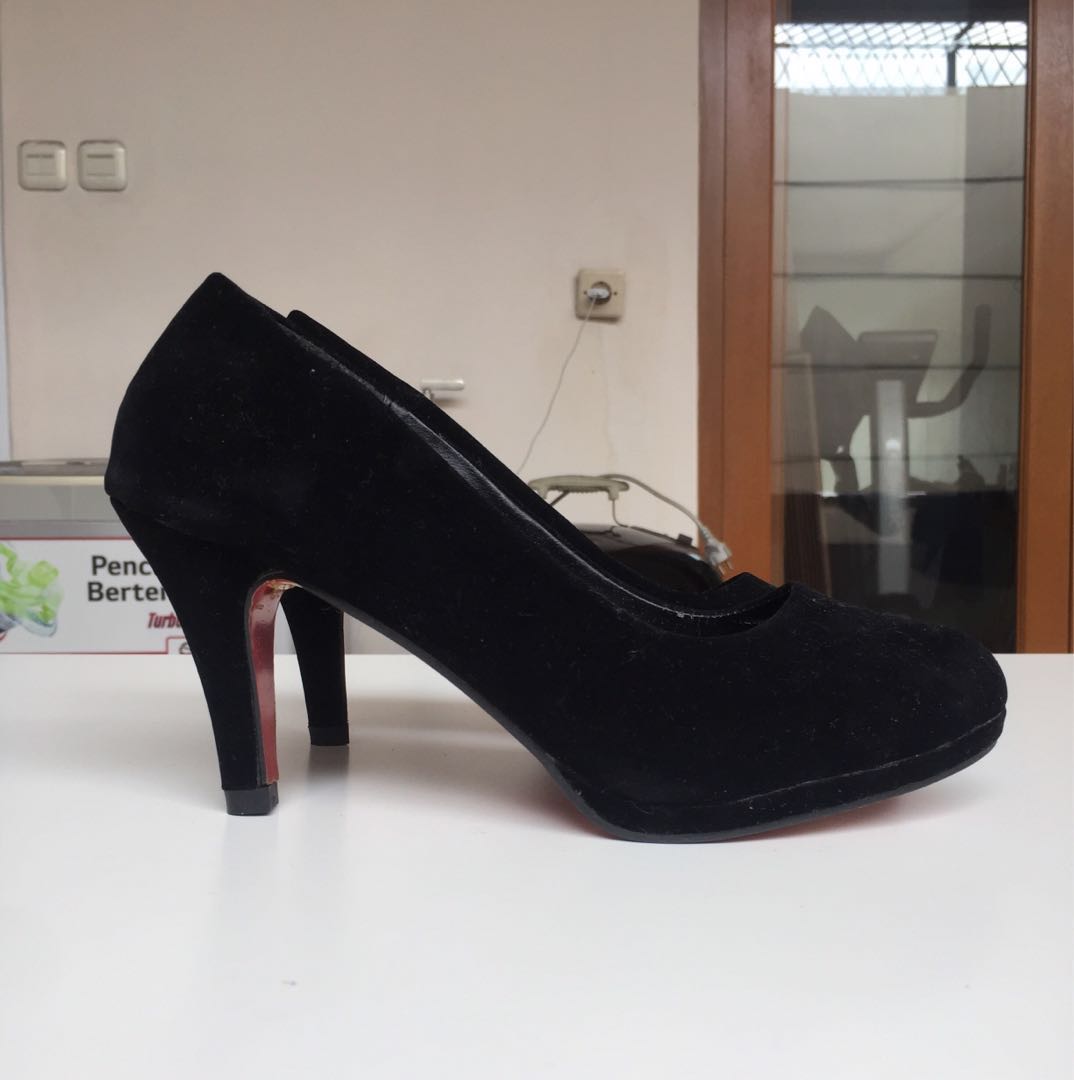 Black pumps heels Clearance