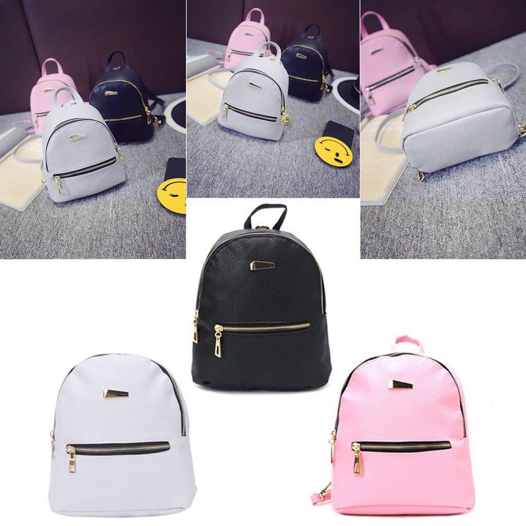 women's small black backpack