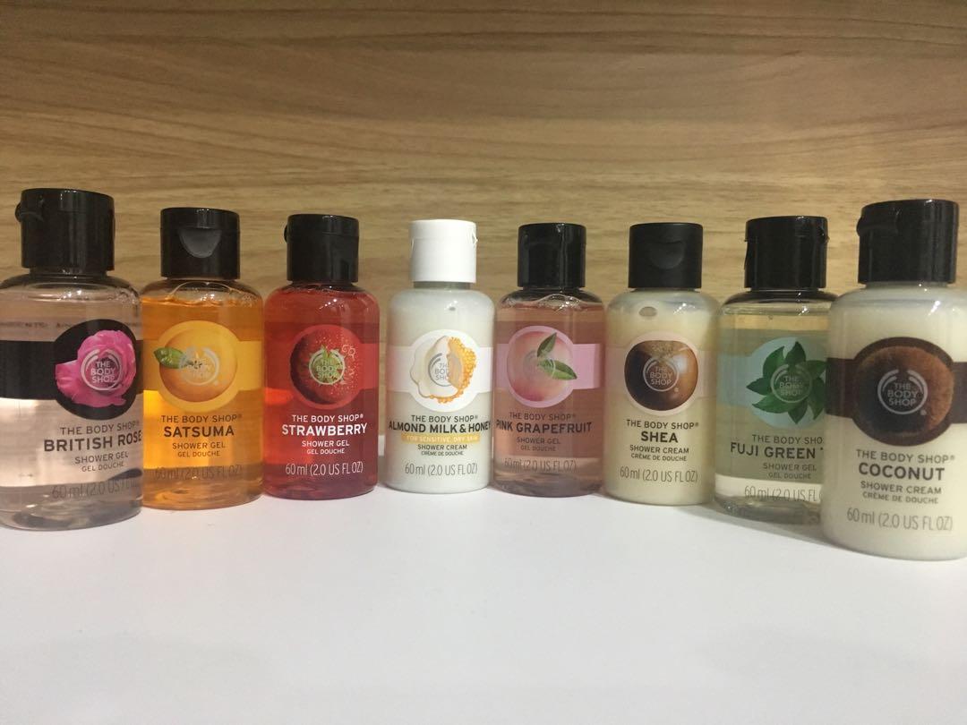 body shop almond shower gel