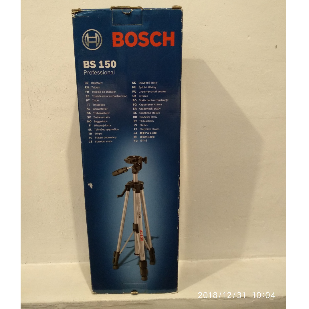 Bosch BS 150 Professional Tripod, Photography, Photography Accessories ...