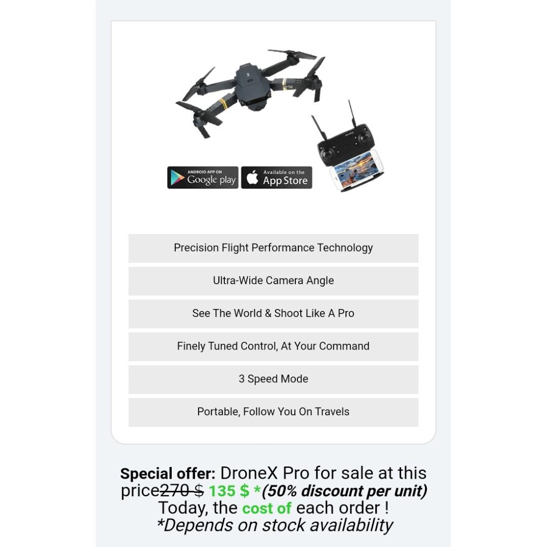 NEW DRONE X PRO Photography Drones on Carousell