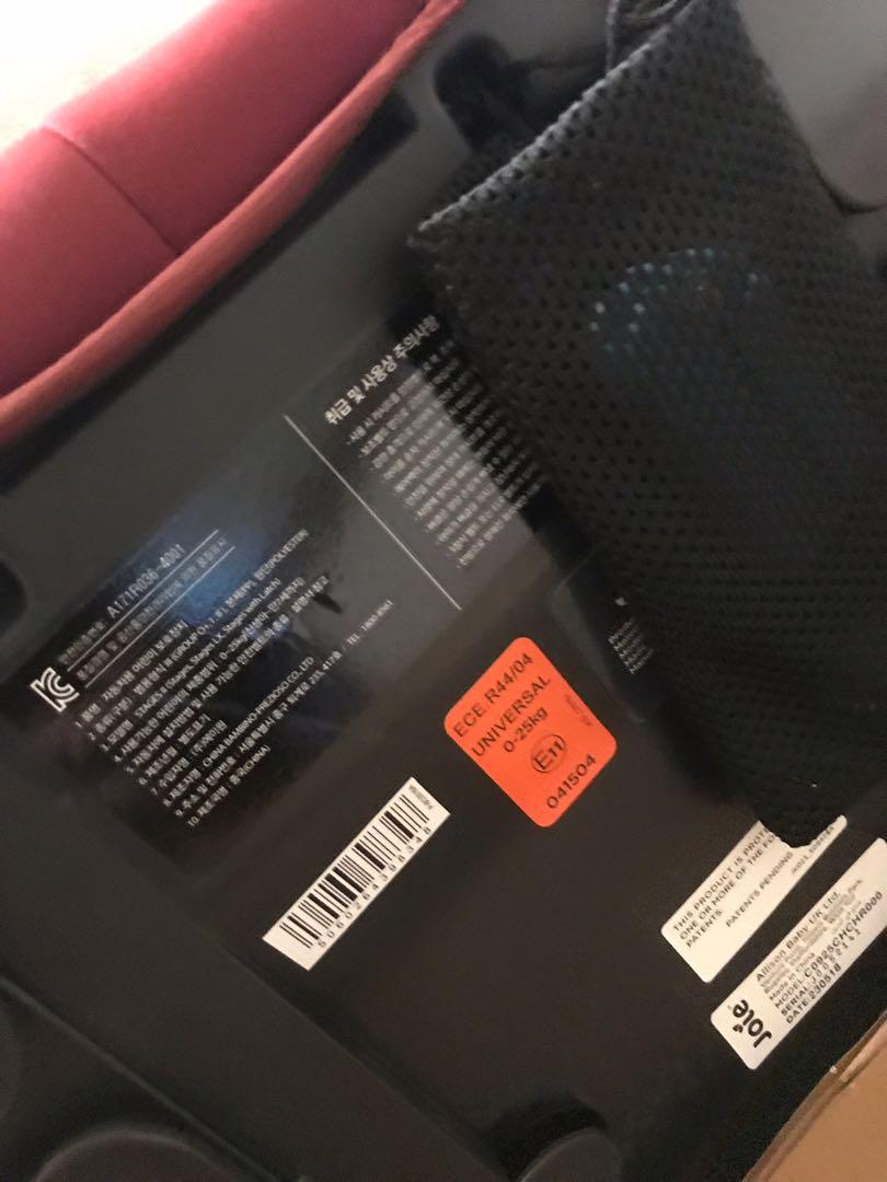 Carseat Joie Meet Stages Car Seat Babies Kids Strollers