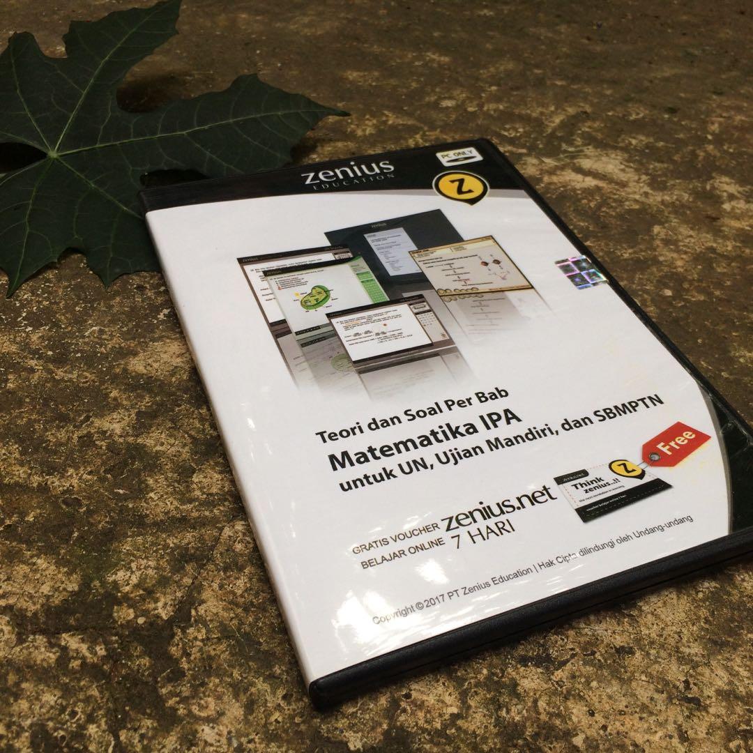 Cd Edukasi Zenius Untuk Anak Sma Electronics Computer Parts