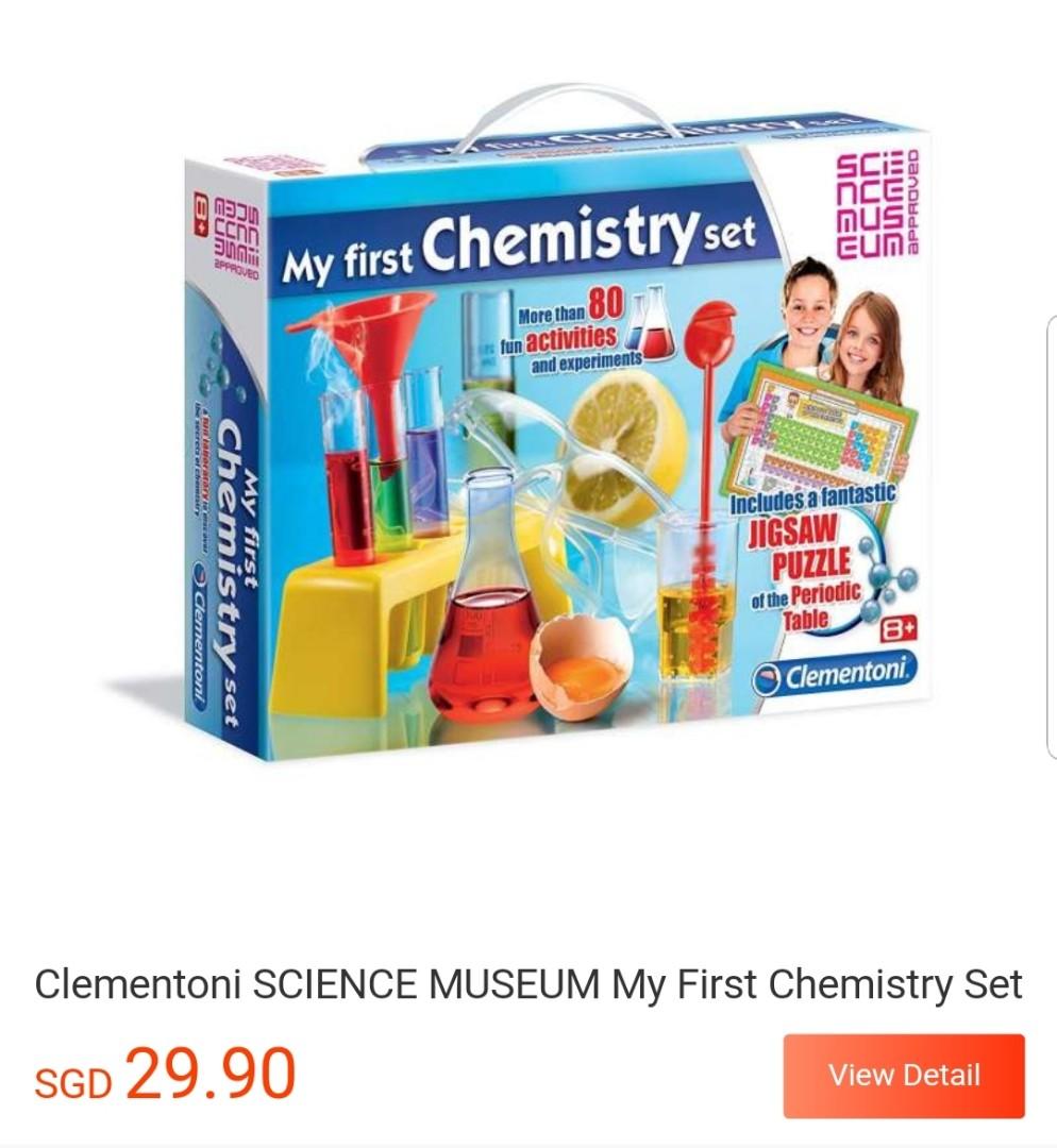 my first chemistry set clementoni