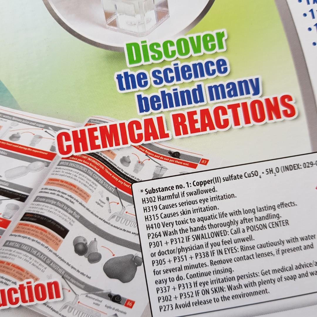 my first chemistry set clementoni