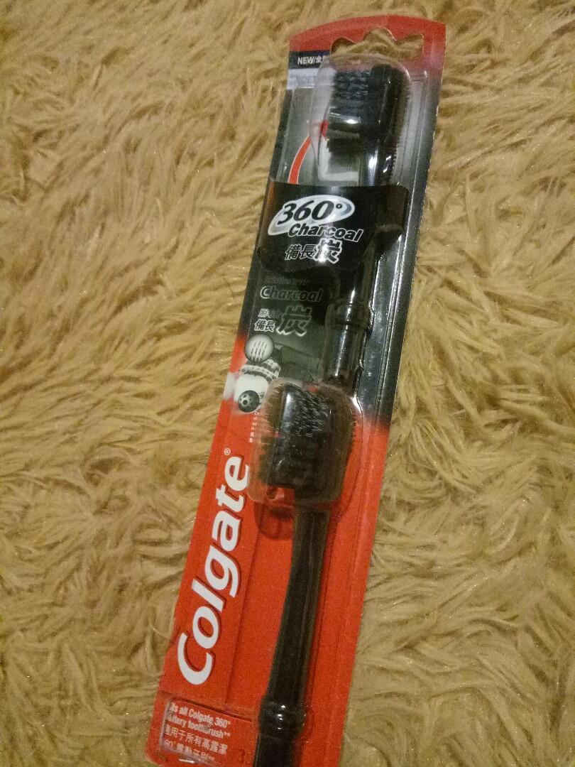colgate 360 charcoal toothbrush replacement head