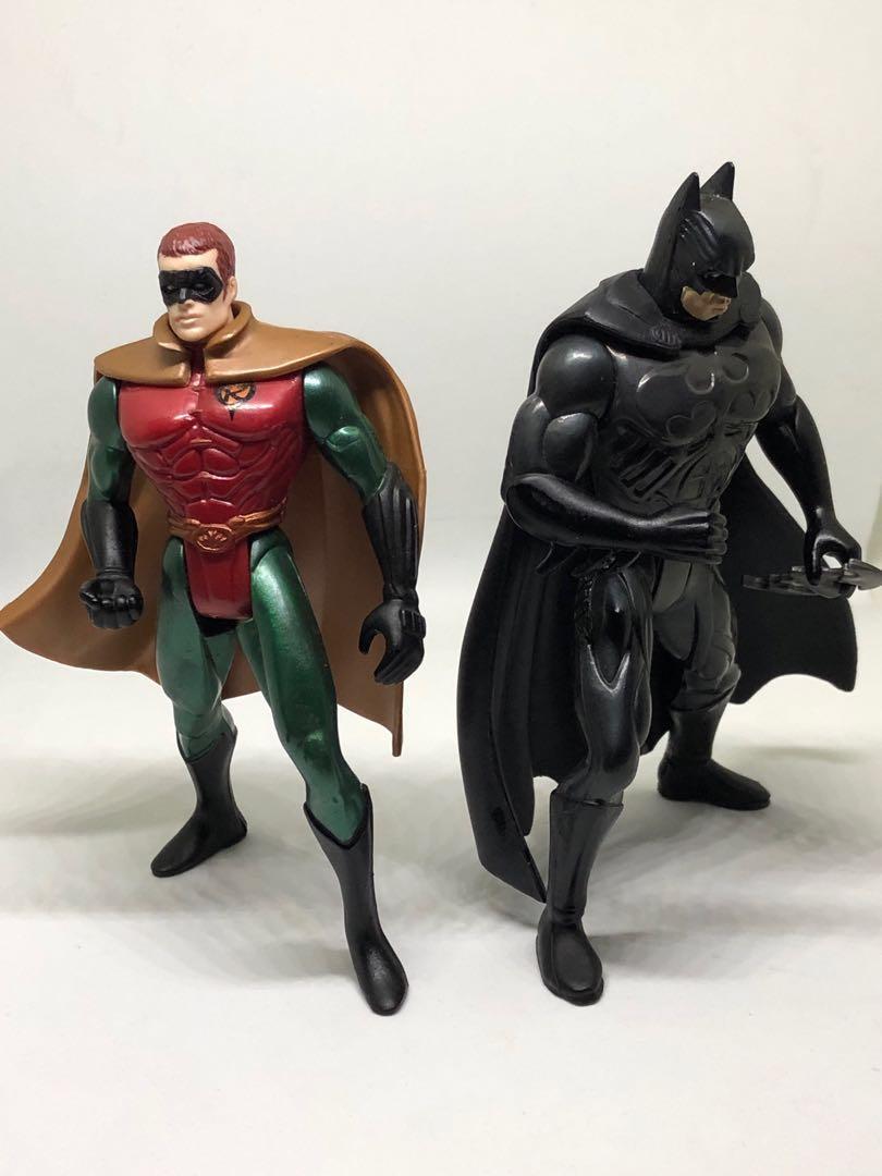 batman and robin figures