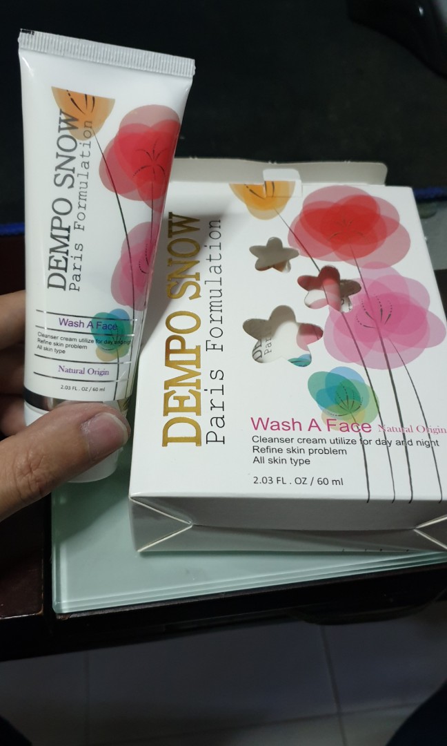 Dempo Snow Paris Formulation Expiry 13 05 19 Beauty Personal Care Face Face Care On Carousell