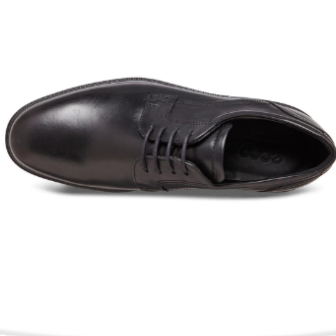 ecco lisbon plain toe tie