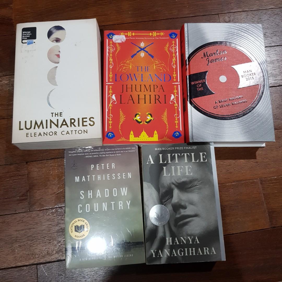 English Novels Book Awards Winners Books Stationery Books On