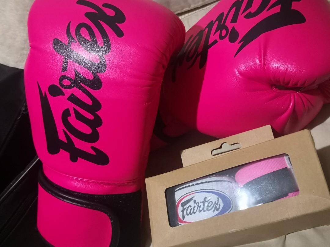 Fairtex discount pink gloves