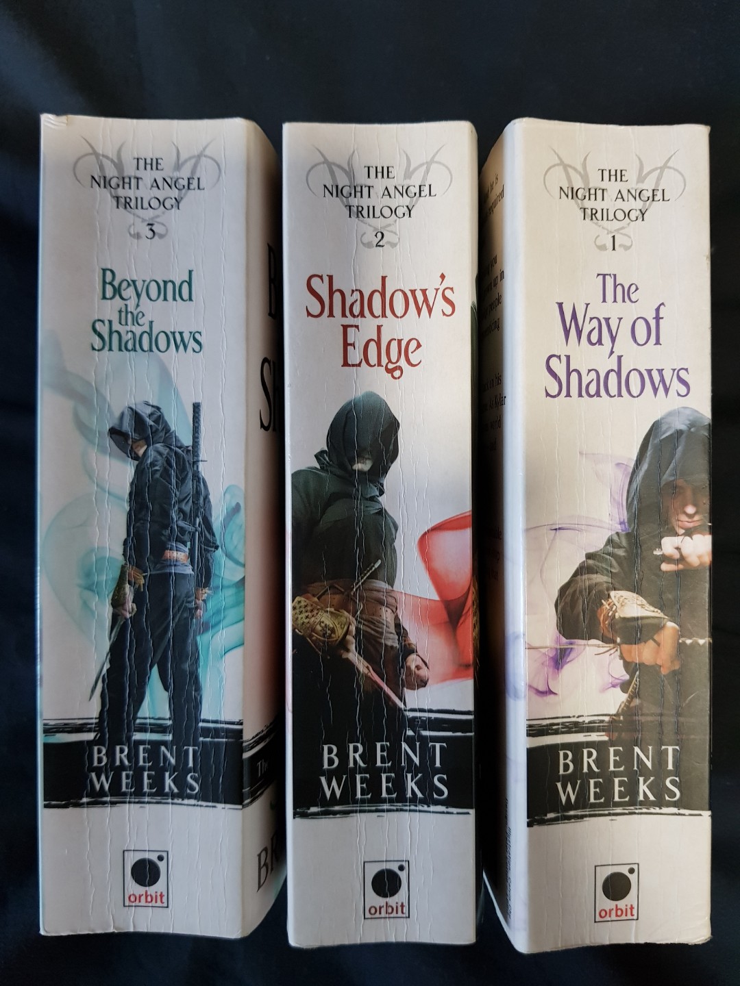 Fantasy books Brent Weeks The night angel trilogy, Hobbies & Toys, Books & Magazines