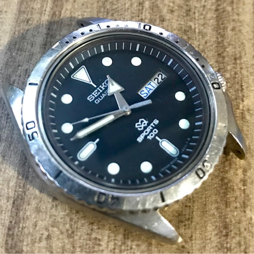seiko sports 100 divers watch