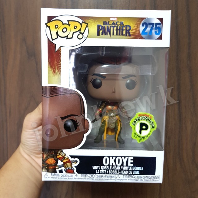 Funko Pop Black Panther Okoye #275 Le 1 Day in Protector for sale online 