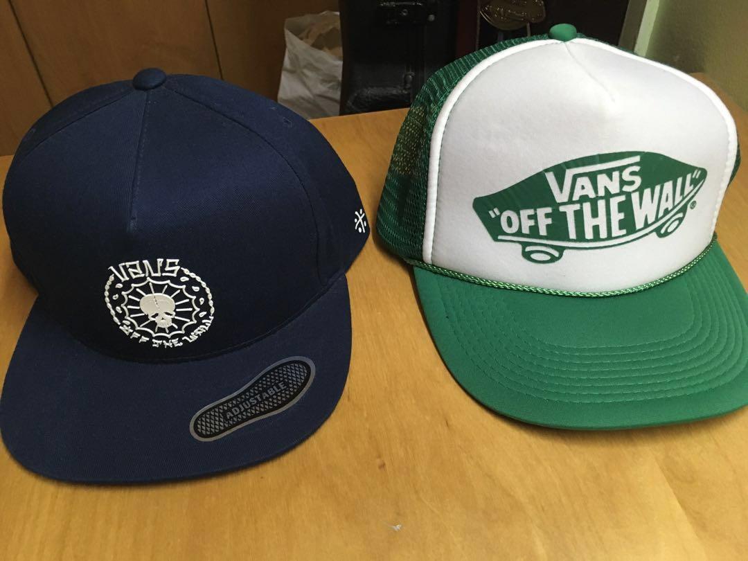 vans green cap