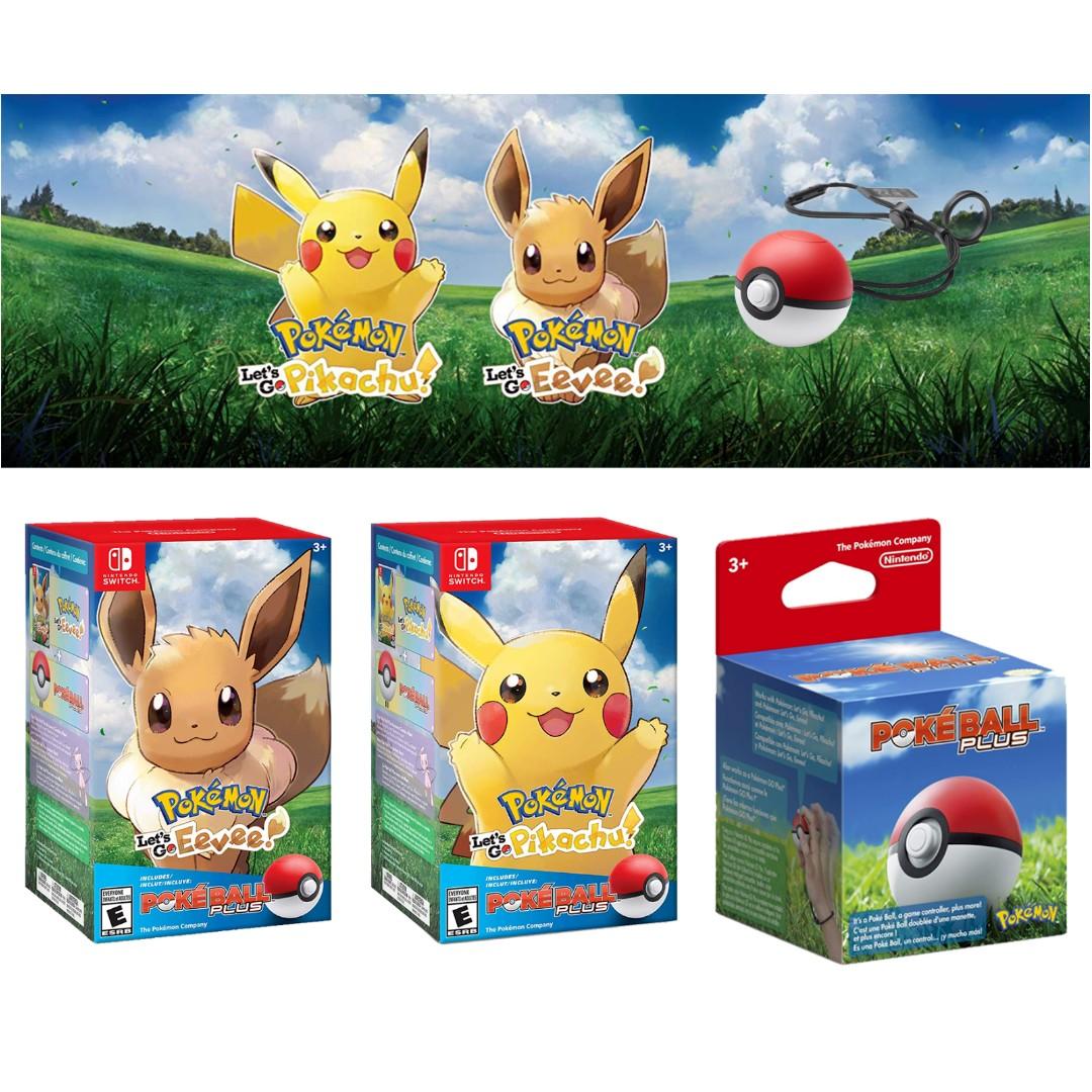 Shopee 129 90 Use Rinljan10 Let S Go Pikachu Eevee Nintendo Switch Toys Games Video Gaming Video Games On Carousell