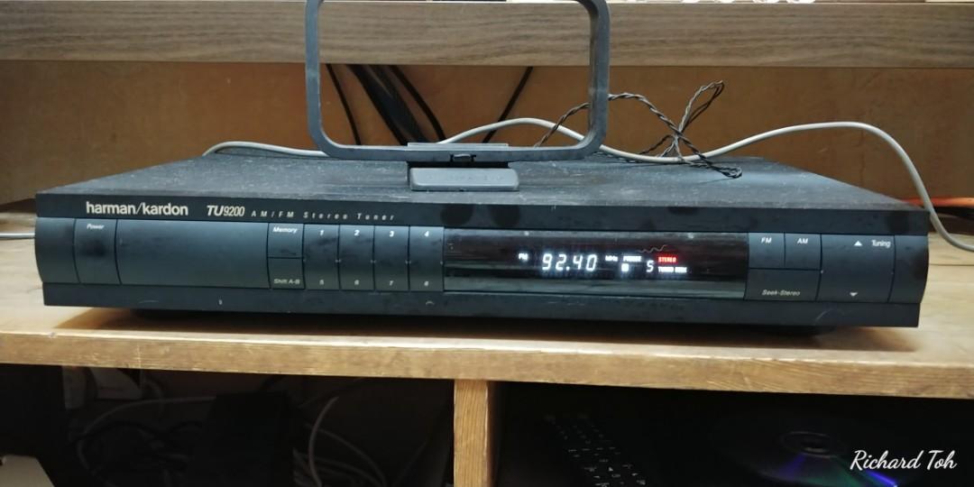 harman kardon analogue AM / FM tuner with digital readout, Audio
