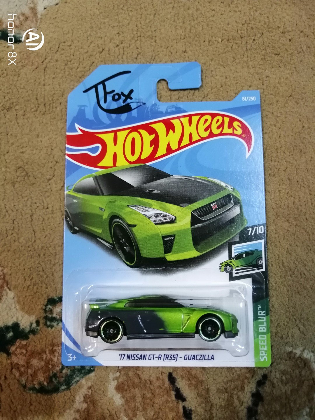 guaczilla hot wheels car