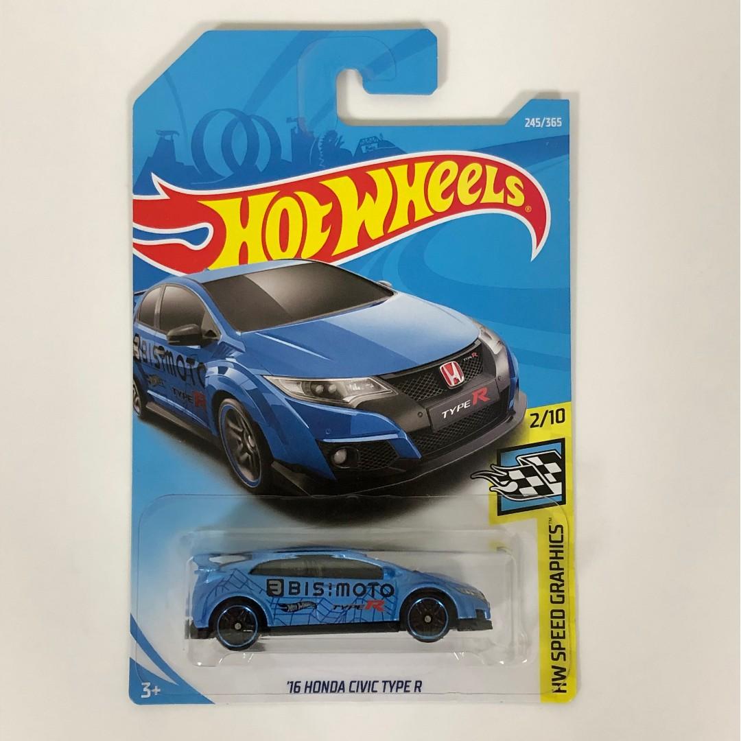 honda civic type r hotwheels