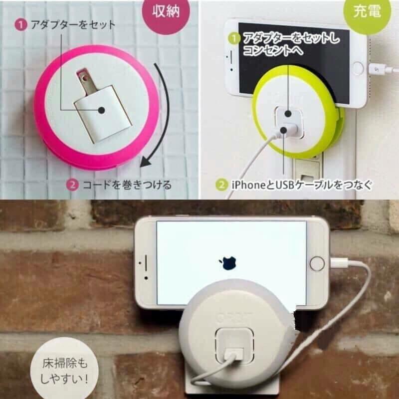 Iphone專用日本捲線器充電座 預購在旋轉拍賣