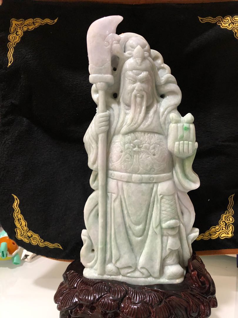 Jade-Guan Gong, Hobbies & Toys, Memorabilia & Collectibles, Religious ...