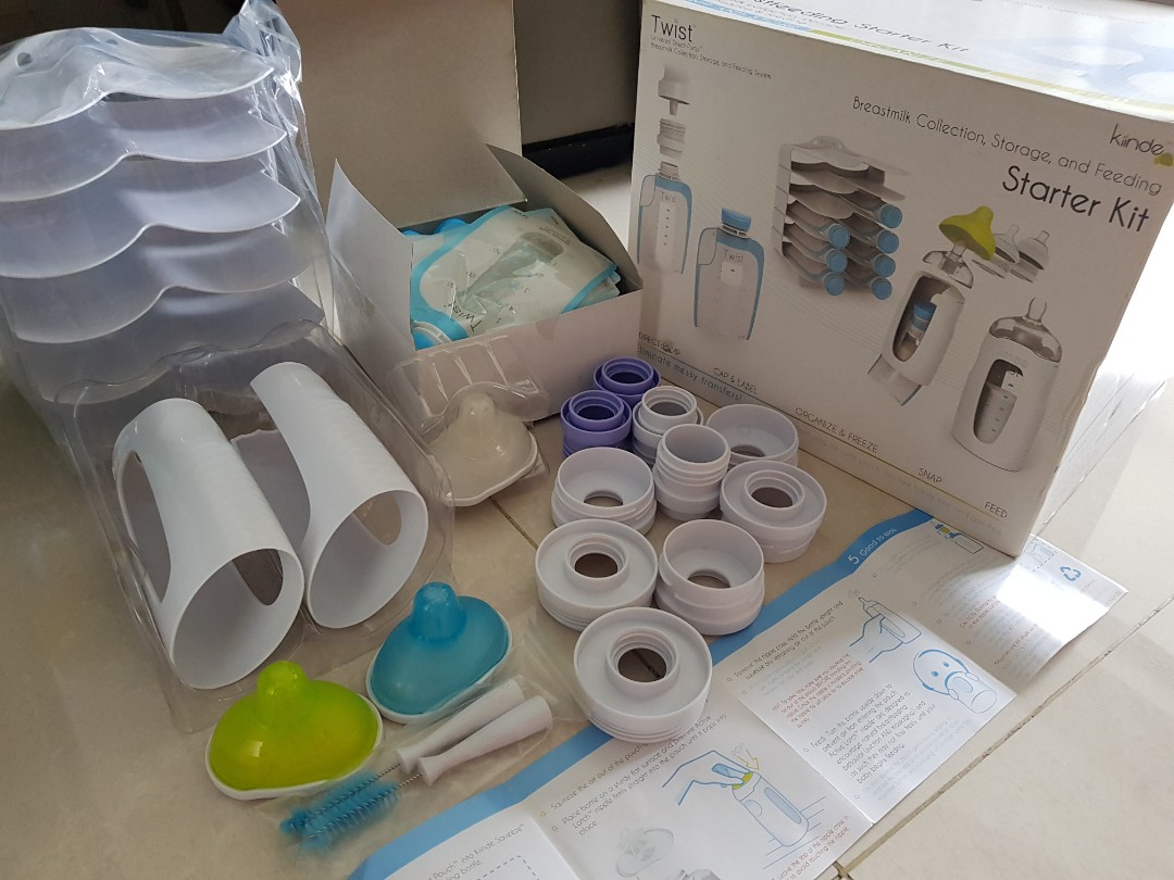 Kiinde Twist breastfeeding starter kit set, Babies & Kids, Nursing