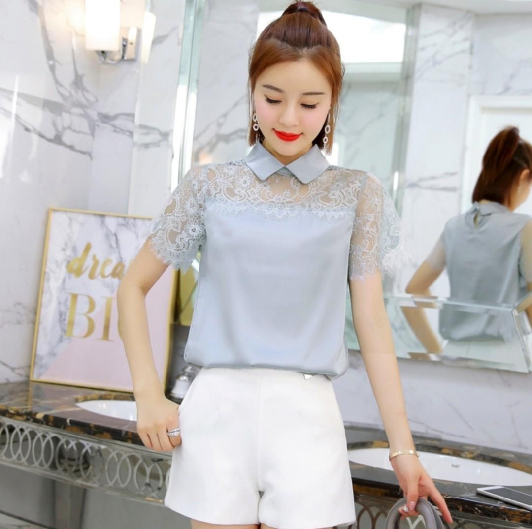 half lace top