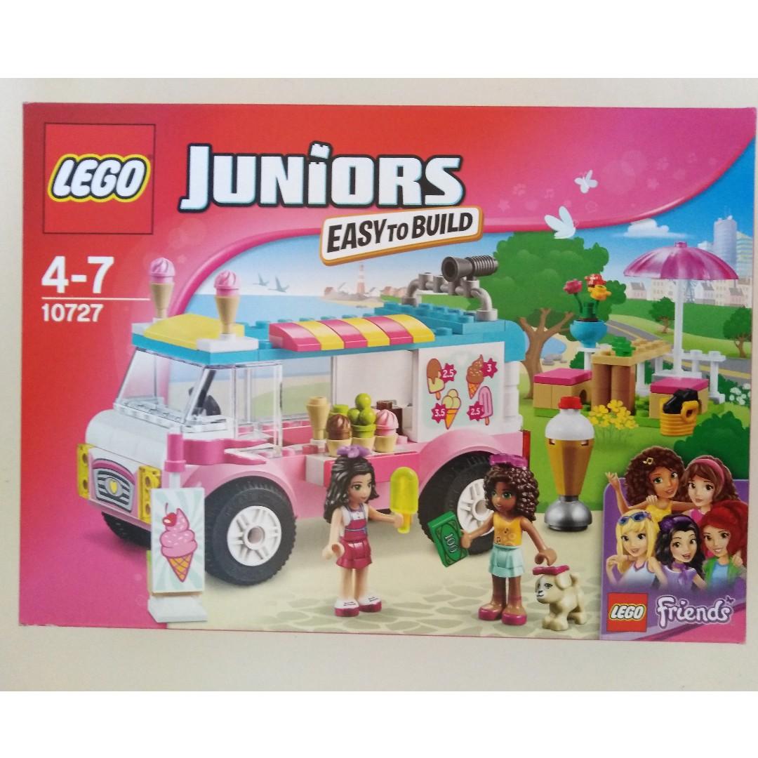 lego juniors emma's ice cream truck 10727