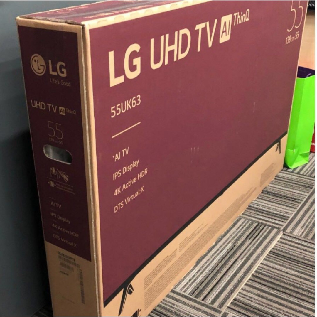 Lg 55uk6320pte 55 Uhd 4k Tv Home Appliances Tvs Entertainment Systems On Carousell