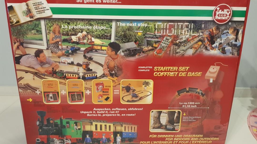 LGB Train Freight starter set, Hobbies & Toys, Toys & Games on Carousell