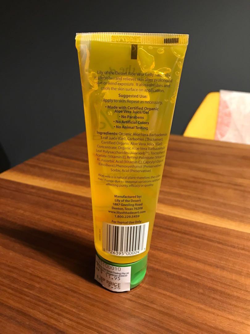 Lily Of The Desert Aloe Vera Gel Health Beauty Face Skin Care