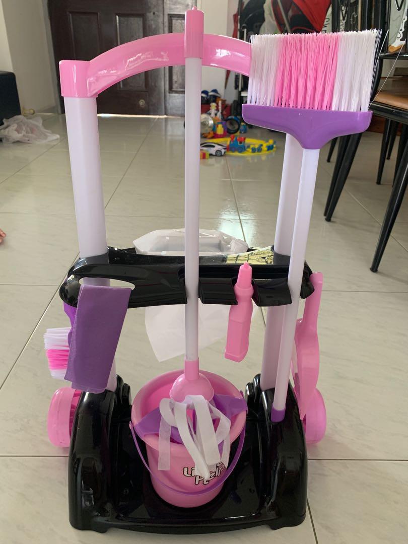 little helper cleaning trolley
