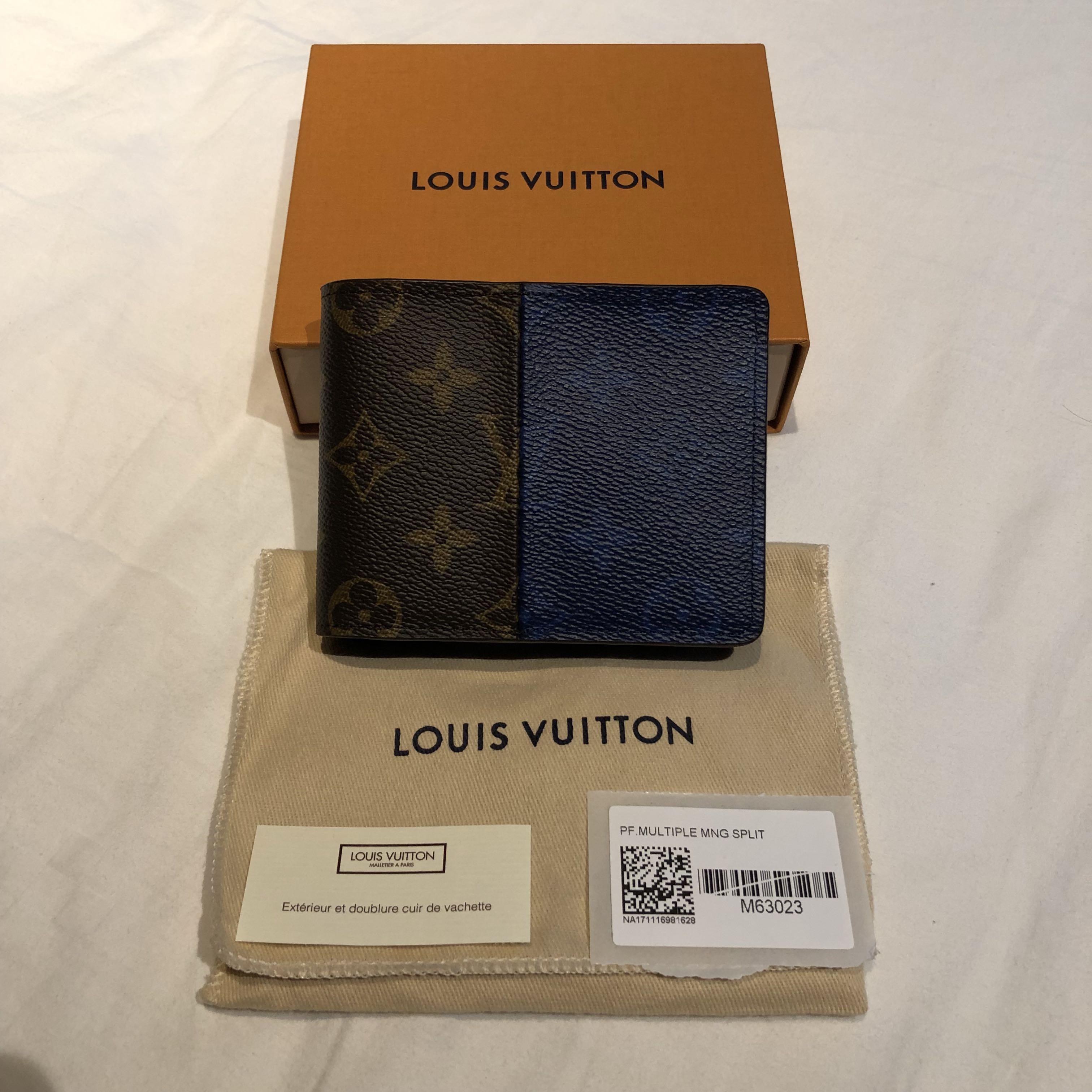 Louis Vuitton - Multiple Wallet -M60895- Monogram Design - Men's Wallet,  Luxury, Bags & Wallets on Carousell