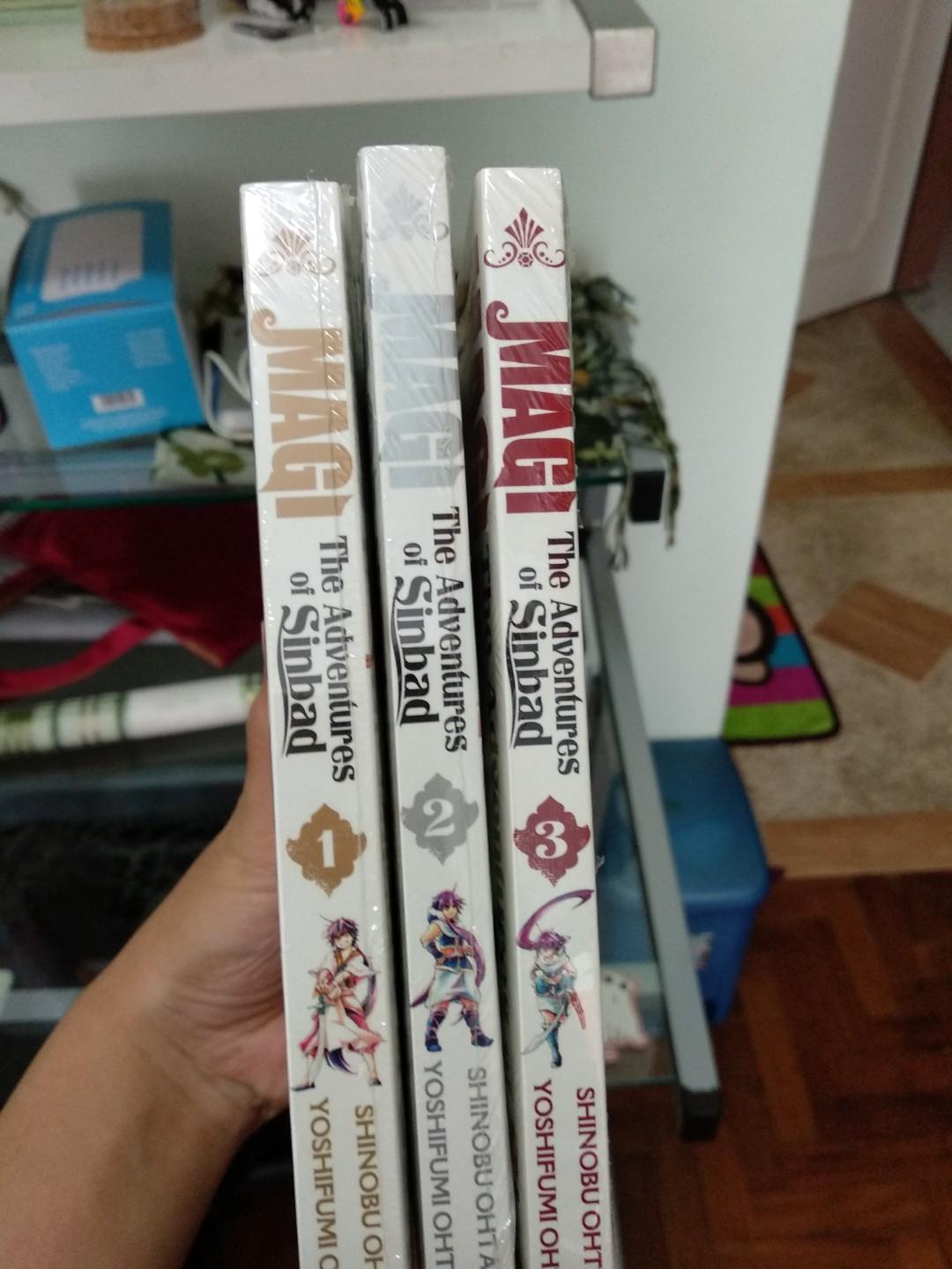 Magi: The adventures of Sinbad Manga (eng), Hobbies & Toys, Books ...