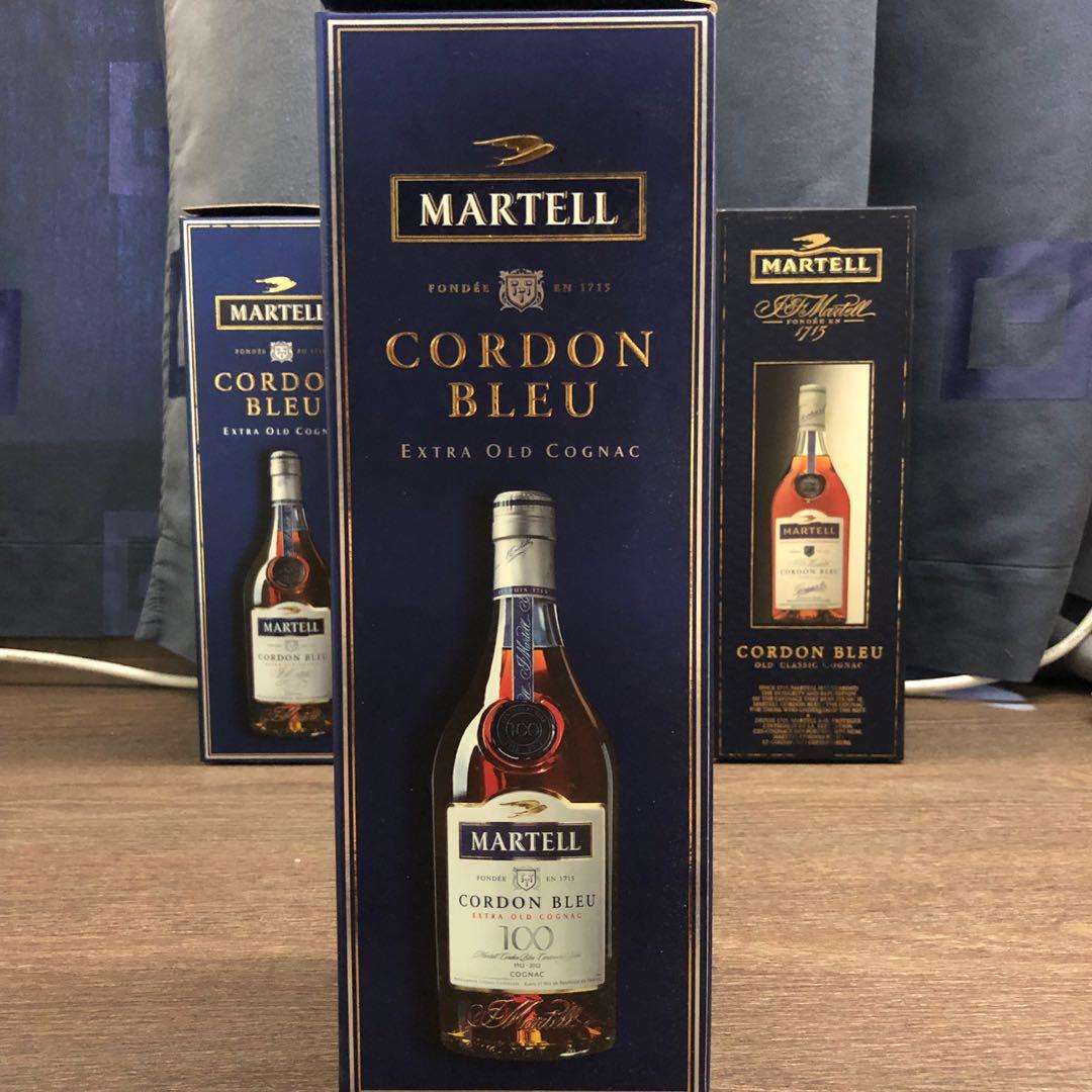 Martell Cordon Bleu 100 Year Anniversary Bottle, Food & Drinks