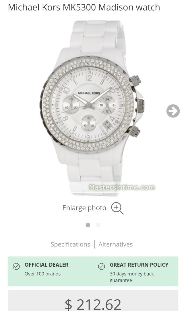 Michael Kors MK5300 Madison watch, Women's Fashion, Watches & Accessories,  Watches on Carousell