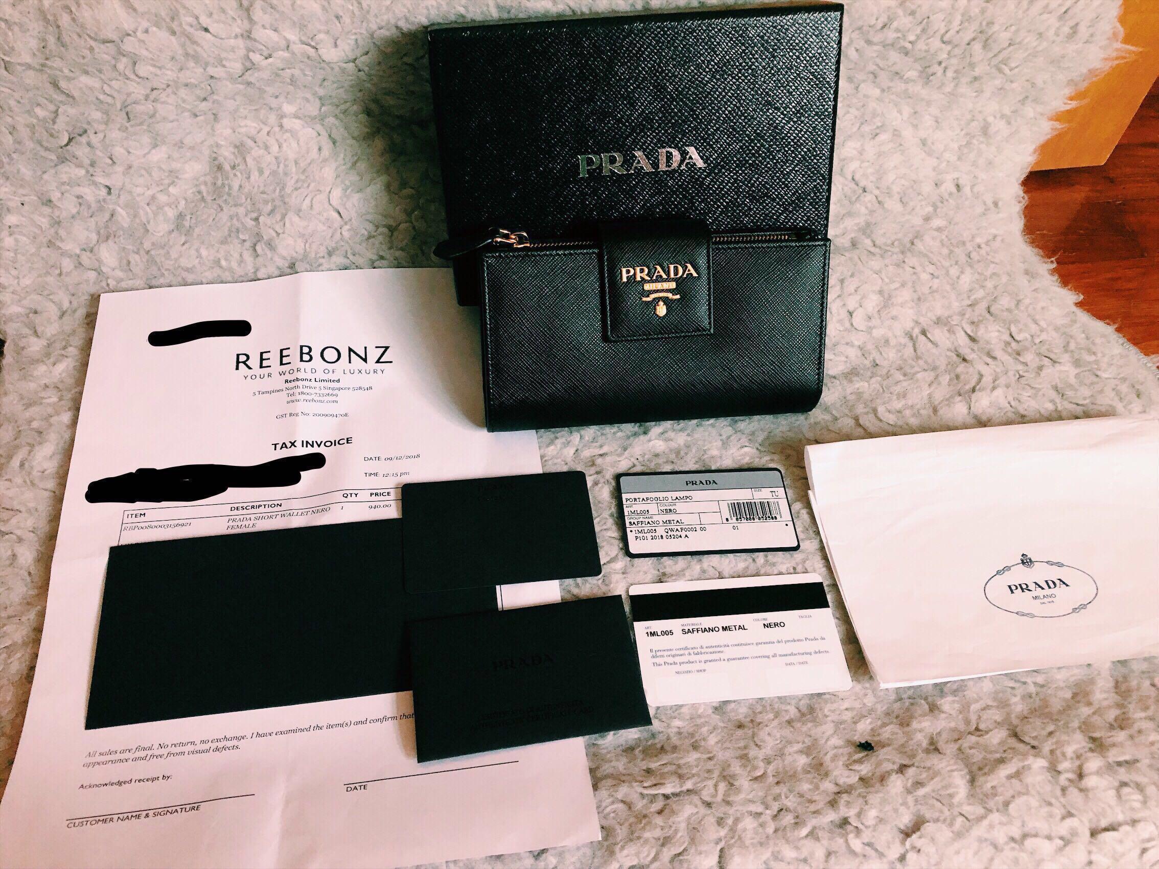 Prada wallet 2018 new arrivals